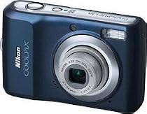 Nikon Coolpix L20 10MP Digital Camera with 3.6 Optical Zoom and 3 inch LCD (Navy Blue)