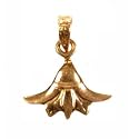 18K Egyptian Jewelry Pendants - Lotus Flower