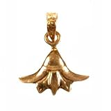 18K Egyptian Jewelry Pendants - Lotus Flower