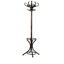 Mahogany coloured Hat, Coat, Clothes and Umbrella Stand Rack Storage