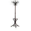 Mahogany coloured Hat, Coat, Clothes and Umbrella Stand Rack Storage