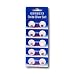 SR621SW / 363 / 364 Silver Oxide Button Cells, 1.55V, 10-Pcs Card