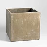 Cyan Lighting 04401 Extra Large Euro Box Planter, Brown Finish