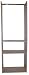 Easy Track RV1472-M 72-Inch Hanging Tower Organizer Kit, Maple