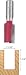 Freud 12-148 11/16-Inch Diameter by 1-1/4-Inch Double Flute Straight Router Bit with 1/2-Inch Shank