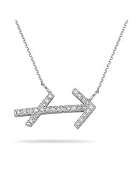 Diamond Zodiac Pendant - 0.27 Ct Diamond Zodiac Pendant 14K White Gold
