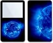 Blue Giant Design Skin Decal Sticker for Apple iPod video 30GB/ 60GB/ 80GB Player