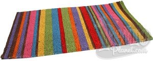 Stripe Tease Welcome Door Mat
