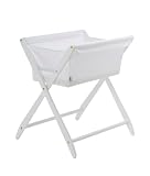 Cariboo Folding Bassinet, White