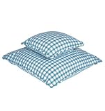 Large Sky gingham cushion cover