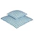 Small Sky gingham cushion cover