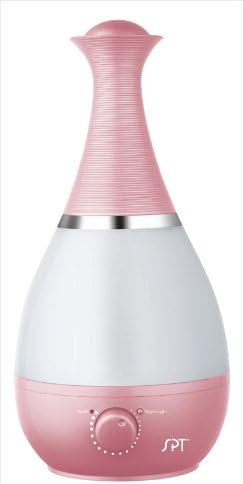 Ultrasonic Humidifier with Fragrance Diffuser (Pink)