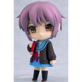 Childrens Toyshop  Toys : Nendoroid: 10 Melancholy of Haruhi Suzumiya Yuki Nagato PVC Figure