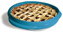 Bakers Band Non Spill Kit 9 by 5-Inch Bakers Band Pie Dish Pyrex Type