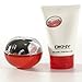 DKNY Red Delicious Gift Set includes: 1.7 oz EDP Spray and 3.4 oz Body Lotion.