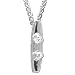 Quality Watersports Jewelry - Sterling Silver Wakeboard w/20