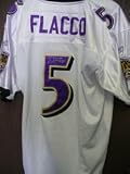 Signed Flacco, Joe (Baltimore Ravens) Authentic (Reebok) Ravens Jersey