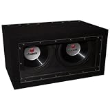 Brand New Visonik Vbp212b Dual 12 1,000 Watt Ported Bandpass Subwoofer System with (2) 12 Subs Loaded Into a Top-of-the-line 3/4 Mdf Enclosure