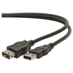 Dayton USB23010 USB 2.0 Extension Cable Black 1m (3.3 ft.)