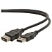 Dayton USB23010 USB 2.0 Extension Cable Black 1m (3.3 ft.)