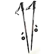 Pair of Trekrite Antishock Hiking / Walking Poles - Black