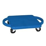 12 Inch Scooter Board with Handles (Blue)