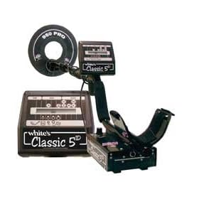 White's Classic 5ID Metal Detector w/ 9.5" Pro Coil