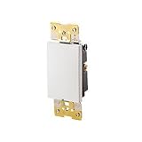 Acenti 20-Amp Switch w/ LED - Alabaster