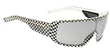 SPY TRON TN CHECKERS WITH GREY SILVER GRADIENT SUNGLASSES by