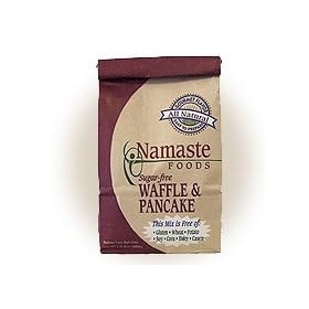 Namaste Foods Waffle And Pancake Mix, 24-Ounce (Pack of 6)