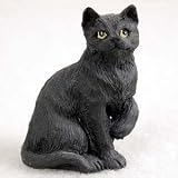 Shorthair, Black Tiny Ones Cat Figurines (2 in)