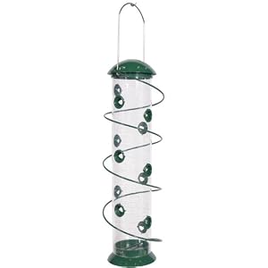Bird Quest SBF6G 18 Super Spiral Sunflower Bird Feeder - Green by 