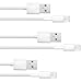 iPhone Charger Power Connector [3 Pack - 3 ft] for iPhone SE / 6s Plus / 6 Plus / 6s / 6 / 5s / 5 / 5c / 7 / - USB Sync and Charge - 8 Pin