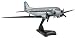 DC-3 Eastern Airlines 1930-40's Air Transport Aircraft Built-Up Die Cast 1-144 Model Power