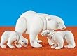 Polar Bear with Cubs