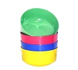Melamine Salad / Cereal Bowls ? 4pc Set, Bright Solids