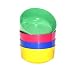 Melamine Salad / Cereal Bowls ? 4pc Set, Bright Solids