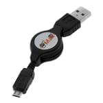 GTMax Cable de Datos Micro USB Retr�c...