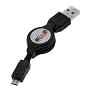 GTMax Cable de Datos Micro USB Retr�ctil para sinc&hellip de BlueMall
