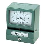 Acroprint 150-ER-3 Model 150 automatic print time recorder, day/0-23 hours/decimal 100ths minutes