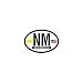 New Mexico Oval Decal
