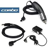 3-Piece Value Combo Pack Of Samsung D800, T809, D820, T509, D807, T519, T629, Sync Sgh-a707, A707, M610, Blackjack I I607, M620, A717, A727, A437 T329, U740, T219, U420 Includes: Vehicle Cigarette Lighter Power Charger with IC Chip + USB Data Cable + Home Wall Travel Plug in Ac Charger