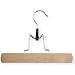 Pants Styles - Hanger Wood Pant Clamp Style 4 Pack in Maple Finish (HNG01221) by Honey Can Do