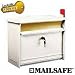Solar Group Inc MailSafe White Locking Security Mailbox - MSK000W/MSK000W