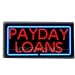 Payday Loans Neon Sign