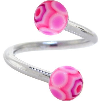 Bodycandy Body Jewelry Spiral Navel Rings. Add our cool body piercing 