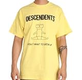 DESCENDENTS - Don't Want To Grow Up - Yellow T-shirt