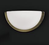 Honsel Leuchte Wandleuchte, altmessing,