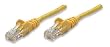 Intellinet, 6 inch (0.5 ft). CAT.5E UTP Patch ethernet Cable with Snagless Molded Boots, Yellow