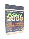 ASSY 2000 - Peigne antipoux antilentes - en acier trempé inoxydable avec dents micro-cannelées